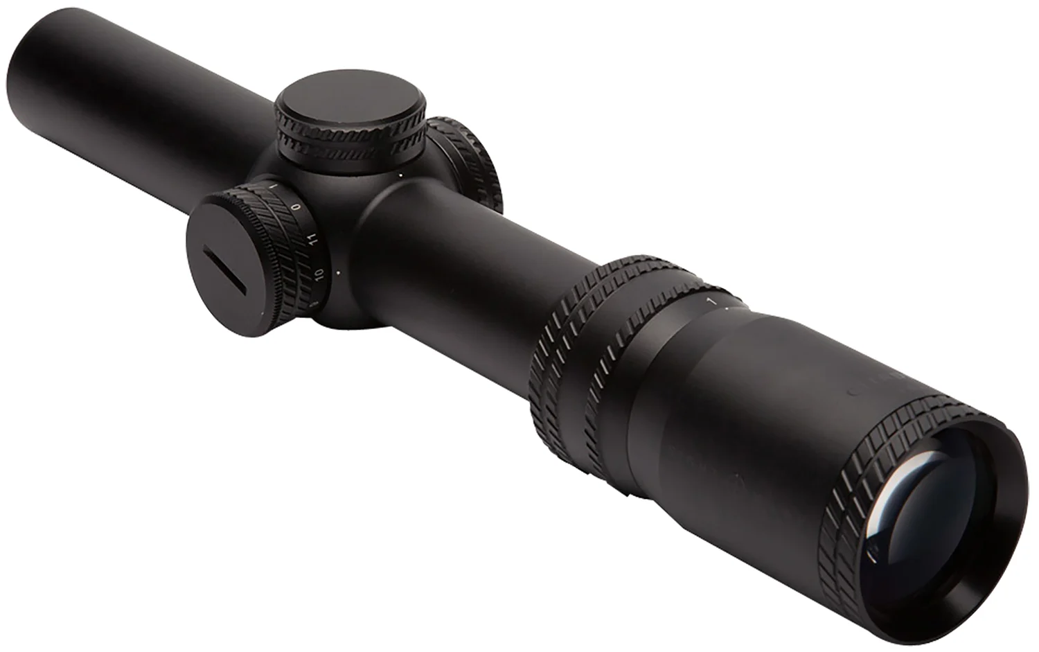 Sightmark SM13038CR1 Citadel Matte Black 1-6x 24mm 30mm Tube Illuminated Red CR1 Reticle