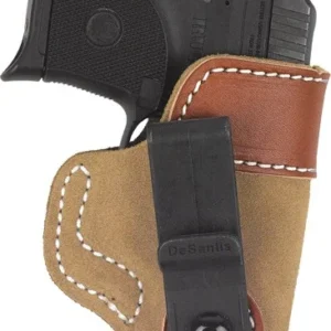 DESANTIS SOFT TUCK HOLSTER IWB - RH LEATHER RUGER LC9 NATURAL