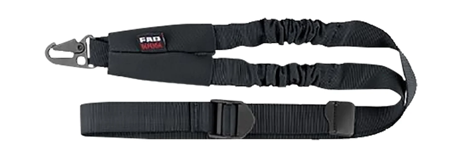 FAB Defense FXBUNGEEB Bungee One Point Tactical Sling Black Elastic 23.60" OAL Bungee AR Platform