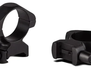 Konus 7406 Steel Rings Matte Black 1" Quick Release High 0 MOA