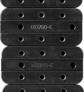 MDT INTERIOR FOREND WEIGHTS - 4 PACK .52 LBS EACH BLACK