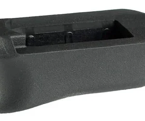 Hogue 39030 Magazine Extended Pad made of Rubber with Black Finish for 9mm Luger Kimber Micro 9 Magazines