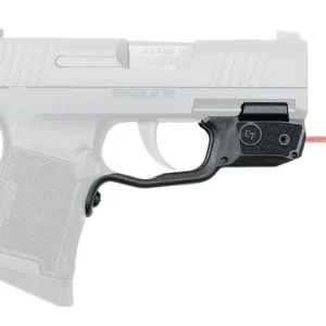 Crimson Trace 0181501 Laserguard Fits Sig P365/P365XL/P365SAS, Red Laser Black Polymer Trigger Guard Mount