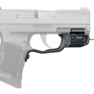 Crimson Trace 0181601 Laserguard Fits Sig P365/P365XL/P365SAS, Green Laser Black Polymer Trigger Guard Mount