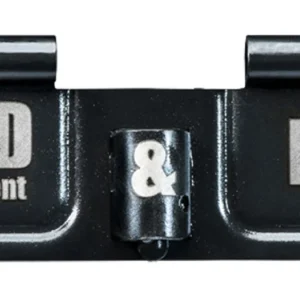 Phase 5 Weapon Systems EPCSTAND Ejection Port Door AR-15 Black Parkerized Steel 3.10" Engraved "Stand & Fight"