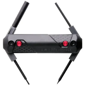 Real Avid AVGLOCK41 4-in-1 Black Handgun Tool Compatible w/Glock
