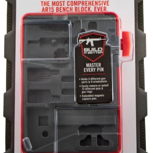 Real Avid AVAR15MBB Master Bench Block Black Polymer Resin AR Platforms