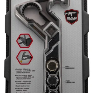 Real Avid AVAR15AMW Armorer's Master Wrench Stainless Steel AR-Platform