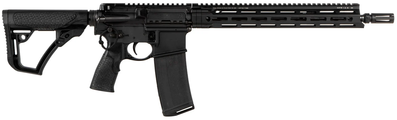 Daniel Defense 0212815049055 DDM4 V7 SLW *CA Compliant 5.56x45mm NATO 14.50" 10+1 Black Hard Coat Anodized 6 Position w/SoftTouch Overmolding Stock