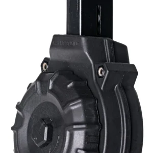 ProMag DRMA10 Standard 50rd Drum 9mm Luger Fits Colt Carbine/SMG Black DuPont Zytel Polymer
