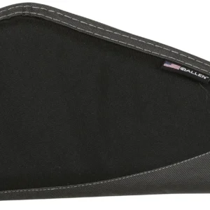 Allen 44413 Deluxe Handgun Case Black w/Gray Trim, Foam Padding, Non-Absorbent Lining & Lockable Zipper 13" L