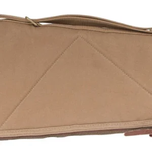 Boyt Harness OGC98PL06 Alaskan Rifle Case 48" Waxed Kahki Canvas w/ Brass Hardware & Quilted Flannel Padding for Scoped Rifles