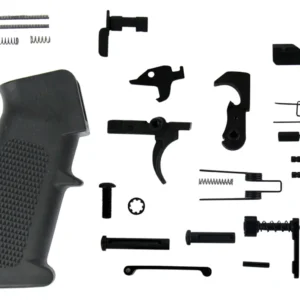 TacFire LPK01USA AR-15 Parts Kit AR-Platform Black A2 Grip Black