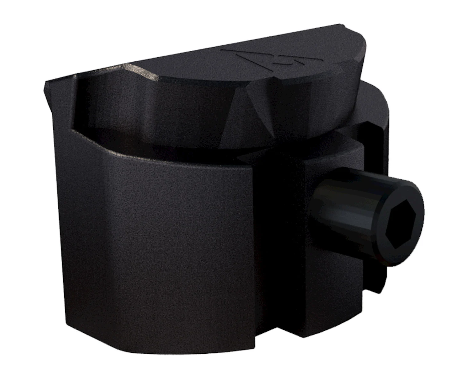 Rival Arms RA75G111A Grip Plug Compatible w/Glock Gen4 (except 36/42/43), Black Anodized Aluminum