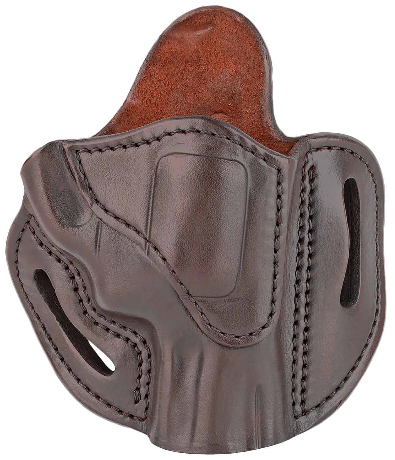 1791 Gunleather RVH2SSBRR RVH2S OWB Size 02S Signature Brown Leather Belt Slide Fits S&W K Frame Right Hand