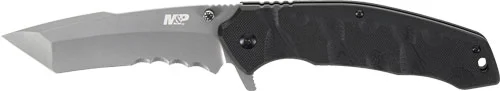 S&W KNIFE M&P SPECIAL OPS 4" - TANTO 4 SPRING ASSIST BLACK