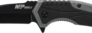 S&W KNIFE M&P SHIELD 2.8" - TANTO SPRING ASSIST BLACK