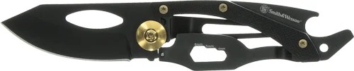 S&W KNIFE SMALL MULTI-TOOL - FOLDER 2" BLADE W/POCKET CLIP