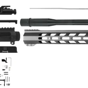 TacFire SSRK308LPK20BN AR Build Kit Sports South Exclusive 308 Win AR-10 Black Nitride 5/8"x24