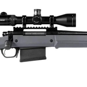 Magpul MAG483-GRY Hunter 700 Stock Fixed with Aluminum Bedding & Adjustable Comb Stealth Gray Synthetic for Remington 700 LA