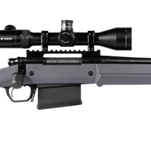 Magpul MAG931-GRY Hunter American Stock Fixed with Aluminum Bedding & Adjustable Comb Stealth Gray Synthetic for Ruger American SA