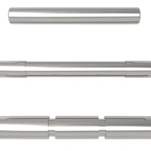 Cross Armory CRGPSSV 3 Pin Set Compatible w/ Glock Gen1-3 Silver Steel