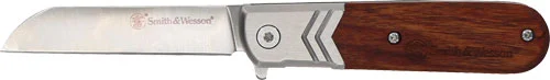S&W KNIFE ROSEWOOD EXECUTIVE - BARLOW 2.75" FOLDING BLADE