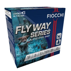 Fiocchi 123STBB Flyway 12Gauge 3" 1 1/8oz BBShot 25 Per Box/10 Case