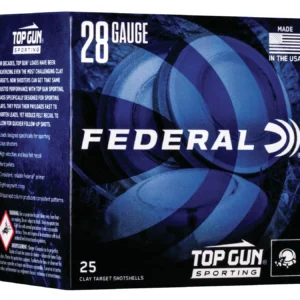 Federal TGS282175 Top Gun 28Gauge 2.75" 3/4oz 7.5Shot 25 Per Box/10 Case