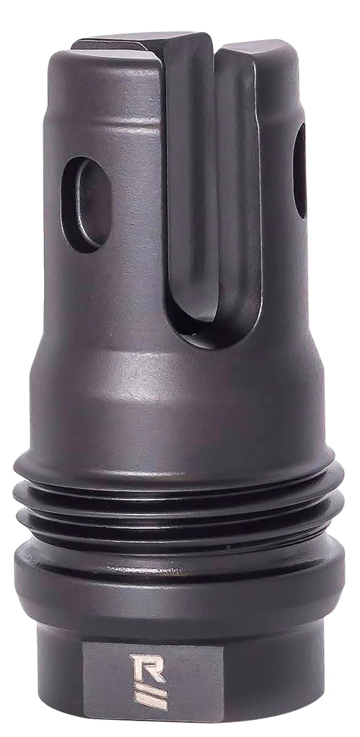 Rugged Suppressor FH015 R3 Flash Mitigation System Black with 3/4"-24 tpi Threads & 2.13" OAL for 7.62mm SR25