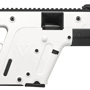 Kriss USA KV22CAP00 Vector CRB Gen2 Full Size 22 LR 10+1 Black Nitride Threaded Barrel, Alpine Cerakote Picatinny Rail Aluminum Receiver, Alpine White 6 Position Collapsible Synthetic Stock, Alpine Po