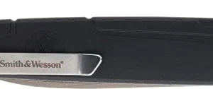 S&W KNIFE 24/7 CROSSBAR FOLDER - 3.25" SS/BLACK GENTLEMAN