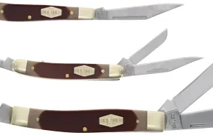 OLD TIMER KNIFE 3 PIECE SAWCUT - FOLDER COMBO PROMO Q4 26'