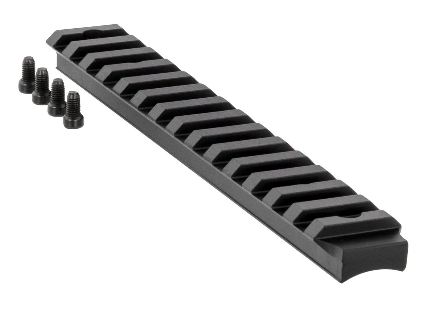 Ruger 90672 Picatinny Rail Black Anodized Aluminum Fits Ruger American Rifle Long Action