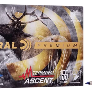 Federal P280A1TA1 Premium Terminal Ascent 280Ackley Improved 155gr 20 Per Box/10 Case