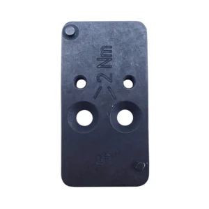 HK 50254265 Optic Plate #5 Black Steel, Fits HK VP9 OR Burris/Vortex Pattern Footprint Mount