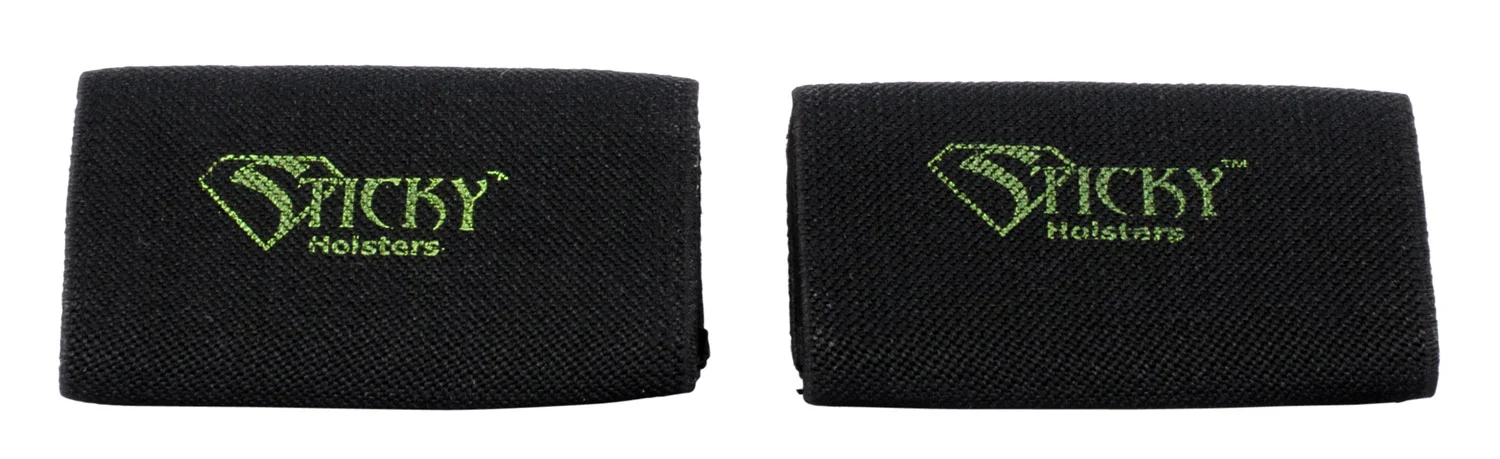 Sticky Holsters BSX2 Belt Slider X2 Black Elastic 2 pk