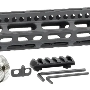 Midwest Industries MIULW15 Ultralight  AR-15 Black Hardcoat Anodized Aluminum/Polymer 15" Picatinny/M-LOK
