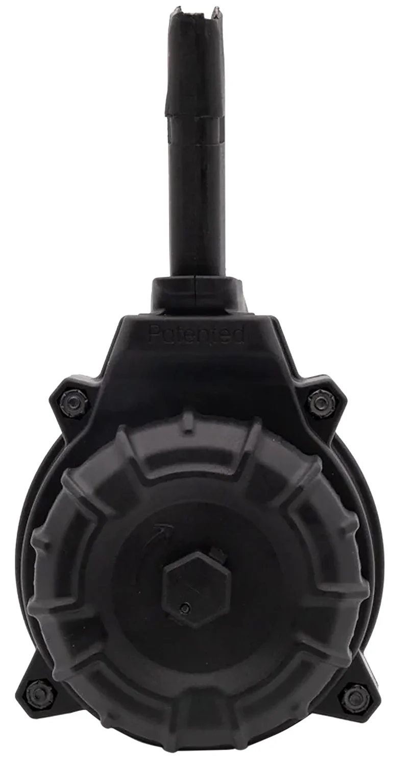 ProMag DRMA14 Standard 50rd Drum 9mm Luger Compatible w/ Glock 43 Black DuPont Zytel Polymer
