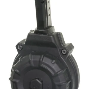 ProMag DRMA15 Standard 50rd Drum 9mm Luger Fits S&W M&P Shield Black DuPont Zytel Polymer