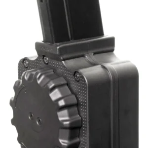 ProMag DRMA2 Standard 50rd Drum 308 Win/7.62x51mm NATO Fits Springfield M1A/M14 Black DuPont Zytel Polymer