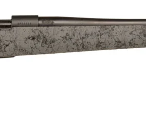 Howa HHS45531 M1500 HS Precision 6.5 PRC 3+1 24" Threaded Barrel, Black Steel Receiver, Gray w/Black Webbing HS Precision Synthetic Stock