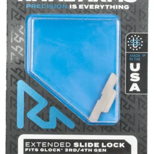 Rival Arms RA80G001D Slide Lock Extended Stainless Steel for Glock Gen3-4
