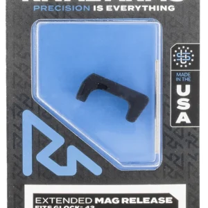 Rival Arms RA72S001A Magazine Release Sig P320 Extended Hard Black Anodized Aluminum