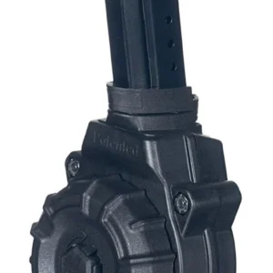ProMag DRMA27 Standard 30rd Drum 9mm Luger Compatible w/ Glock 17/19 Black DuPont Zytel Polymer
