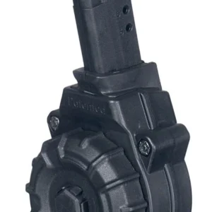 ProMag DRMA34 Standard 30rd Drum 9mm Luger Compatible w/ Glock 43 Black DuPont Zytel Polymer