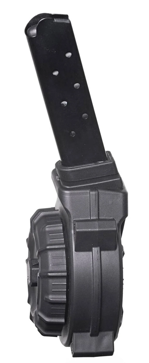ProMag DRMA31 Standard 30rd Drum 9mm Luger Fits S&W M&P Shield Black DuPont Zytel Polymer