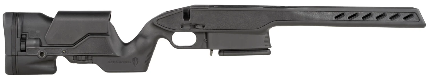 Archangel AAS111SLA Precision Black Synthetic Aluminum Pillar Bedded Fits Savage 110/111 Long Action Right Hand