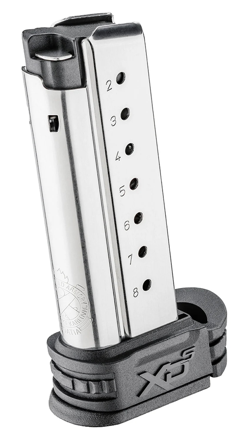 Springfield Armory XDS0908 XD-S 8rd 9mm Luger SS/Black Stainless Steel