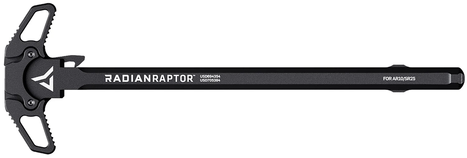 Radian Weapons R0007 Raptor Ambi Charging Handle, Black, Fits Mil-Spec AR-10/SR-25 Platform